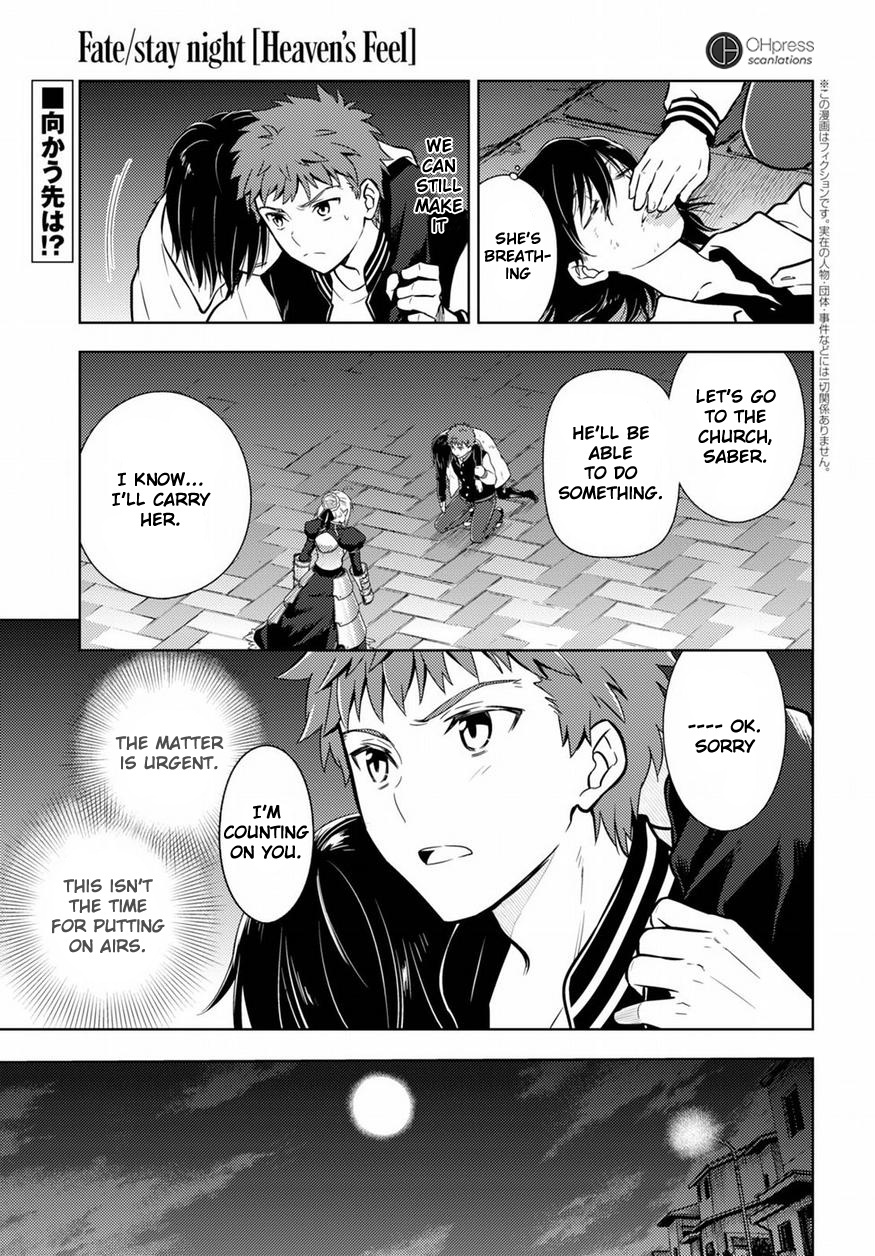 Fate/Stay Night - Heaven's Feel - Vol.4 Chapter 19: Day 4 / The Answer Is Only In The Ending