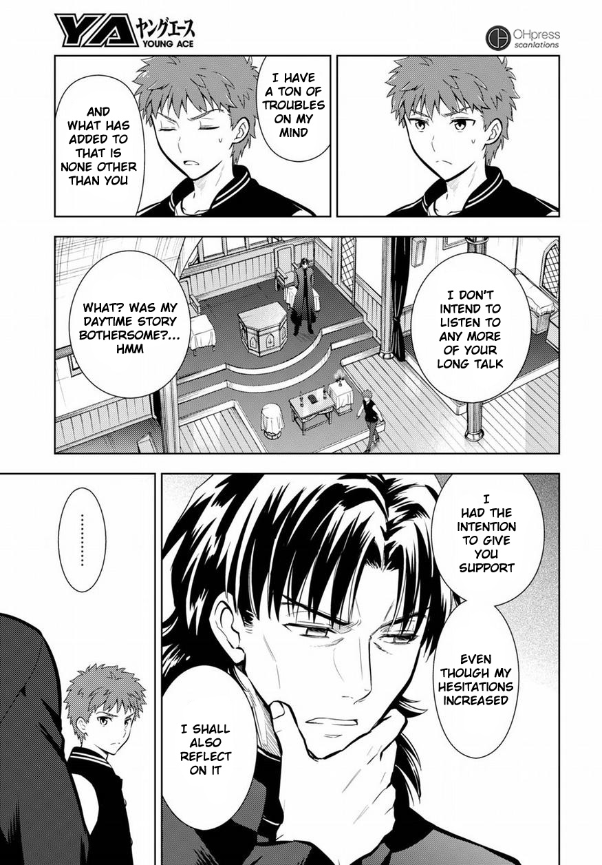 Fate/Stay Night - Heaven's Feel - Vol.4 Chapter 19: Day 4 / The Answer Is Only In The Ending