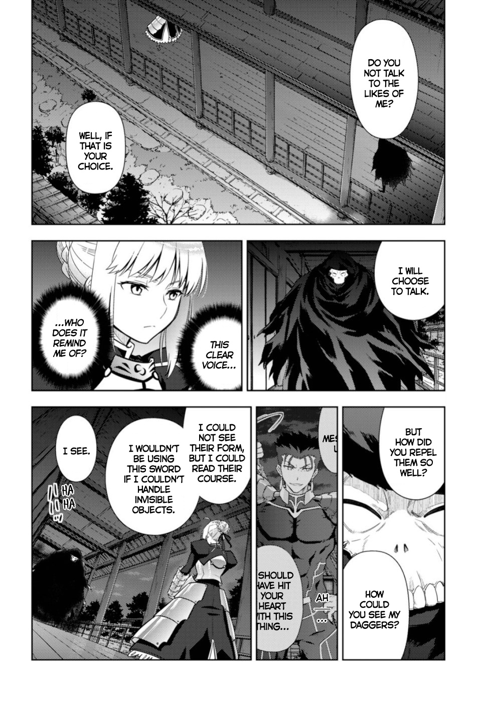 Fate/Stay Night - Heaven's Feel - Vol.8 Chapter 54: Day 8 / The Last Swordsman (2)