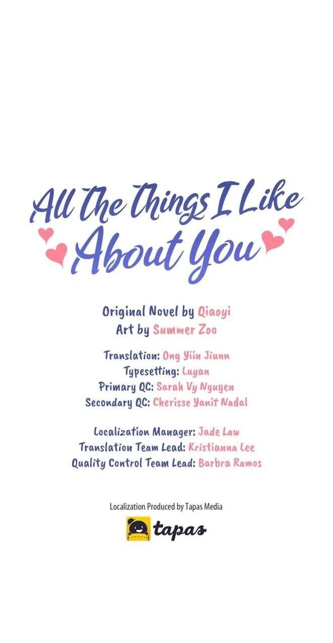 All The Things I Like About You - Chapter 51 : Someone For Everyone [End]