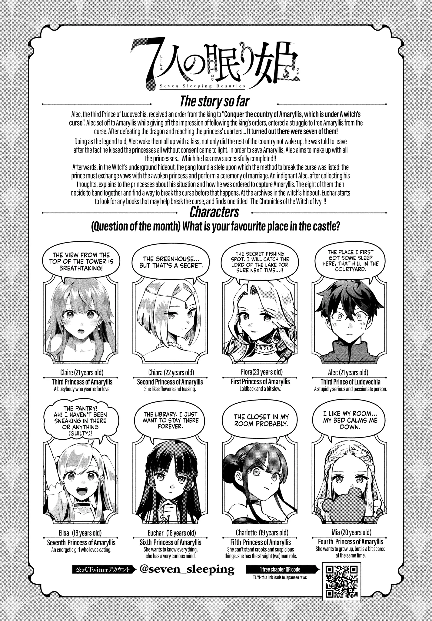 7-Nin No Nemuri Hime - Vol.4 Chapter 34: The Chronicles Of The Witch Of Ivy