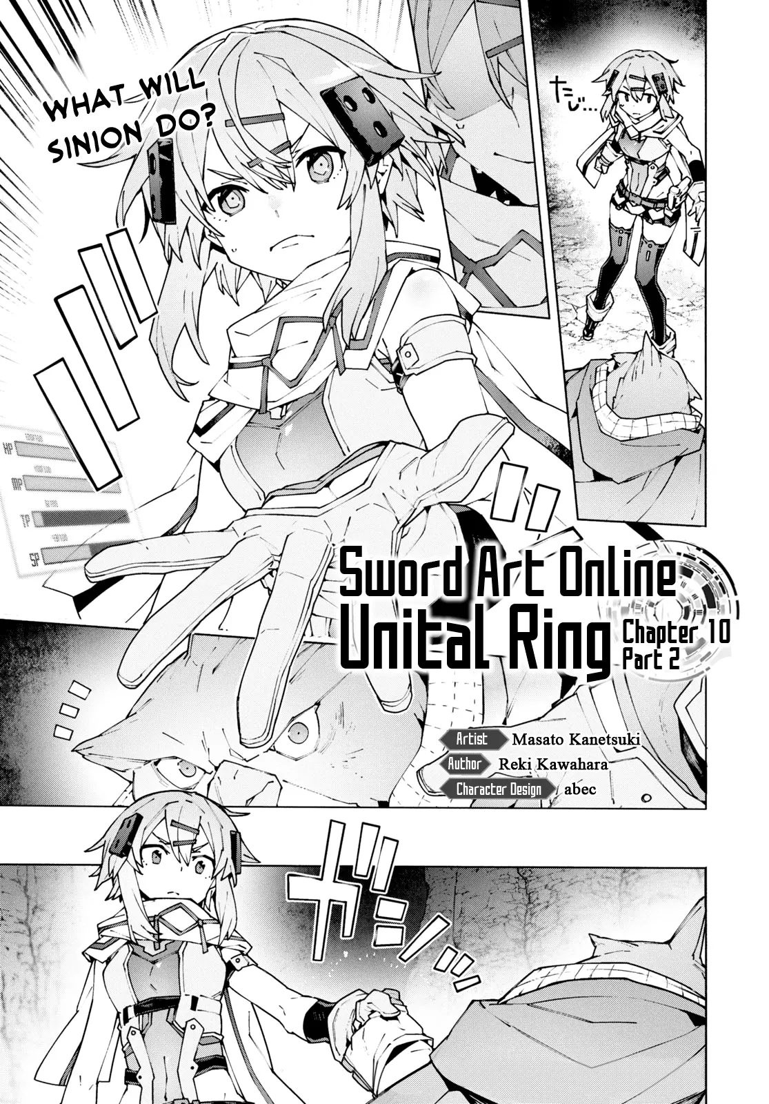 Sword Art Online Unital Ring - Vol.2 Chapter 10.2: Ch. 10 Part 2