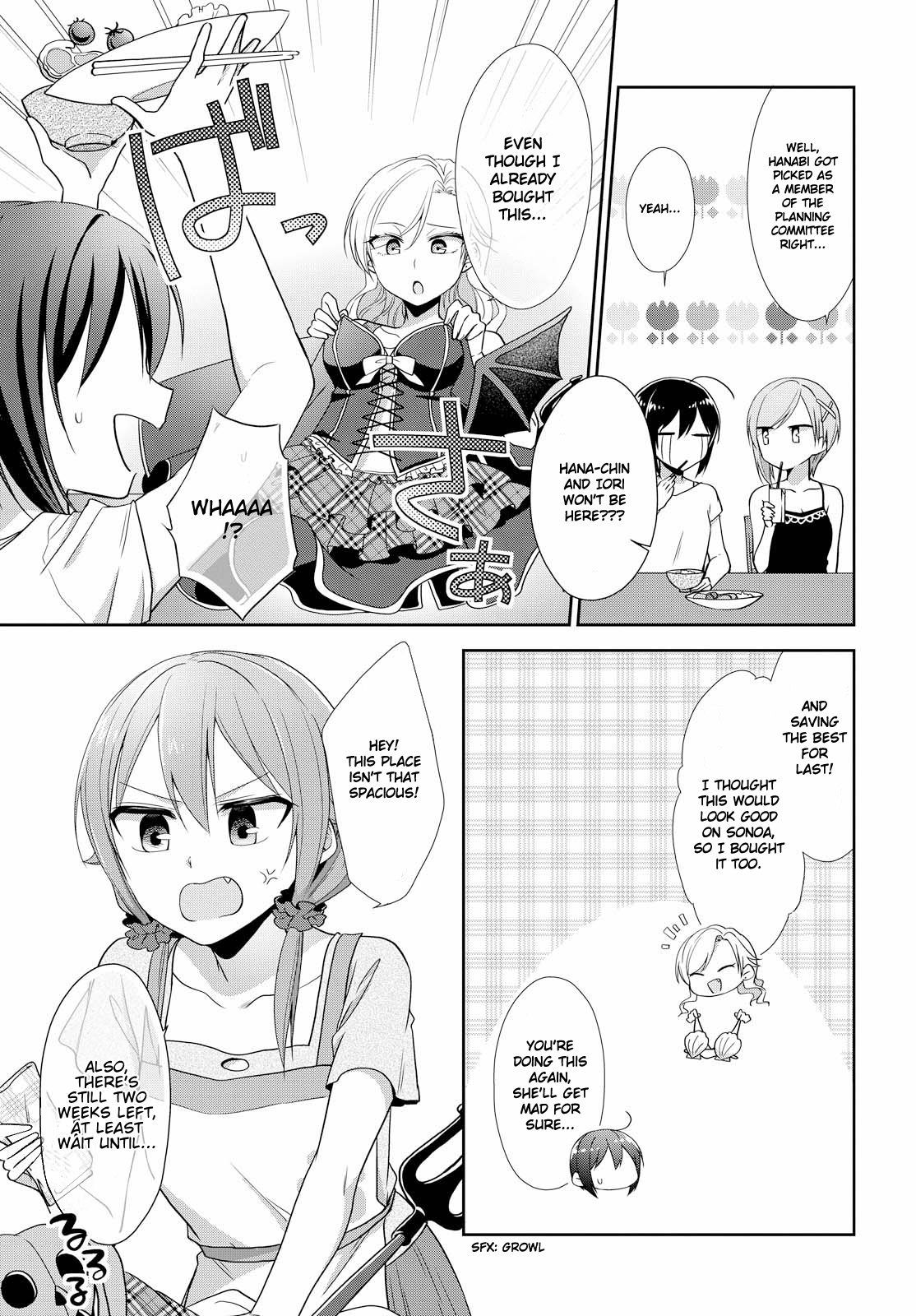 Tachibanakan Triangle - Chapter 29: The Girls Are Growing Up In A New Semester!!