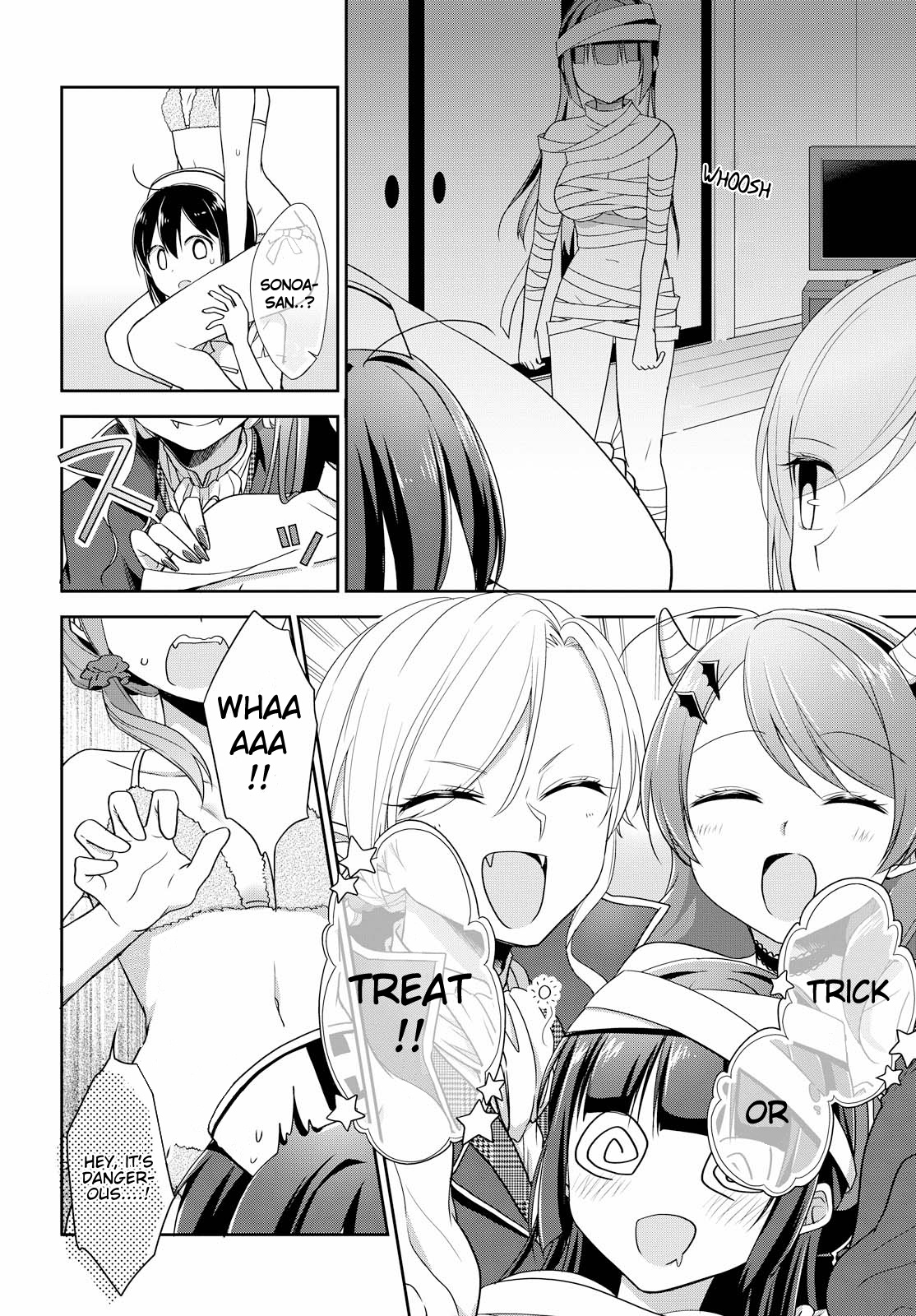 Tachibanakan Triangle - Chapter 29: The Girls Are Growing Up In A New Semester!!