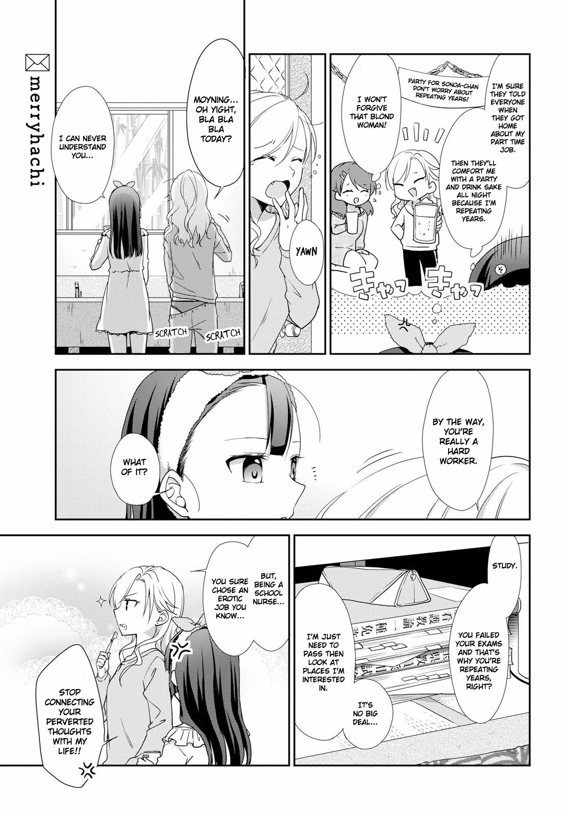 Tachibanakan Triangle - Chapter 32: The One Thinking About The Future And The One On Her Mind