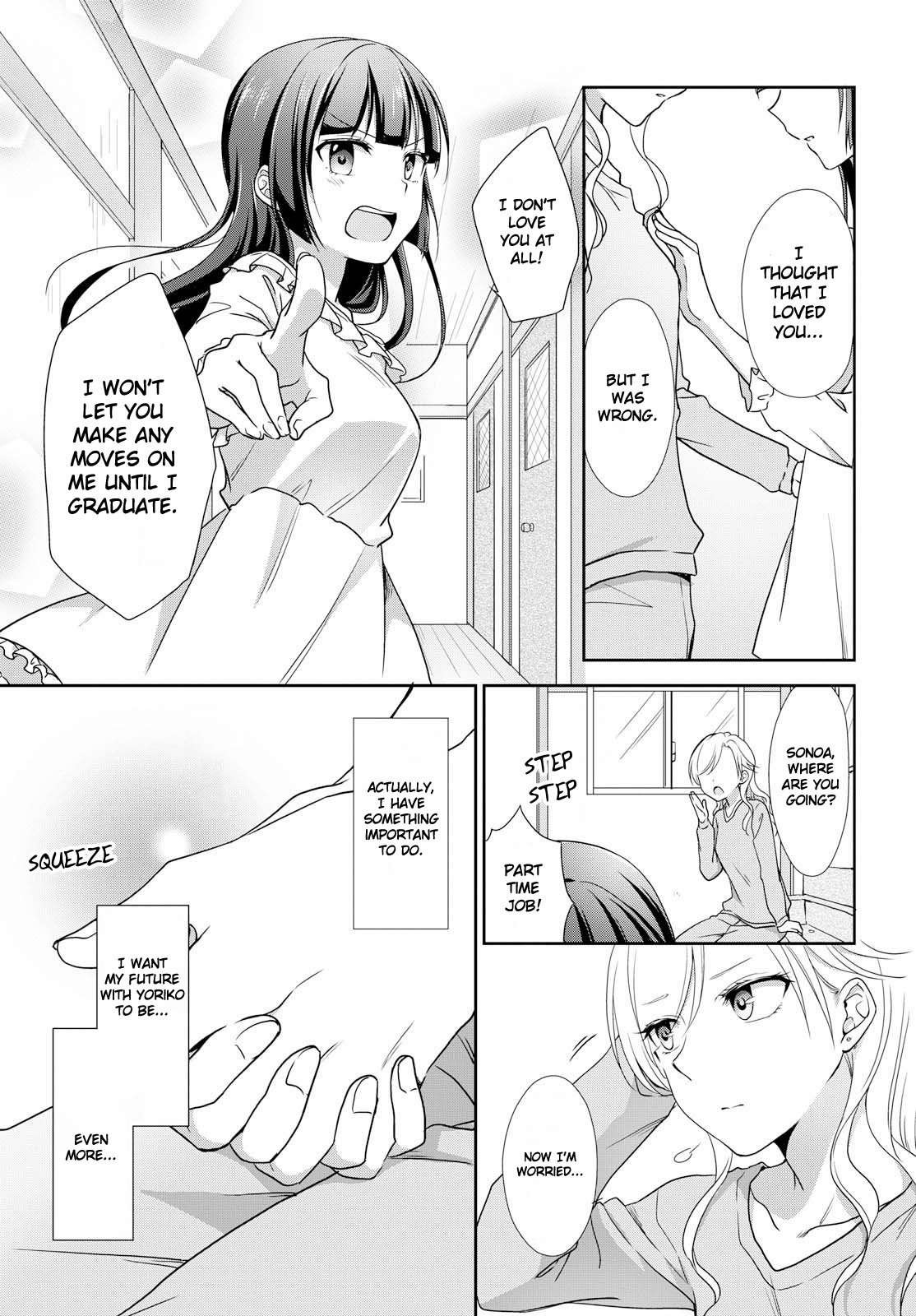 Tachibanakan Triangle - Chapter 32: The One Thinking About The Future And The One On Her Mind