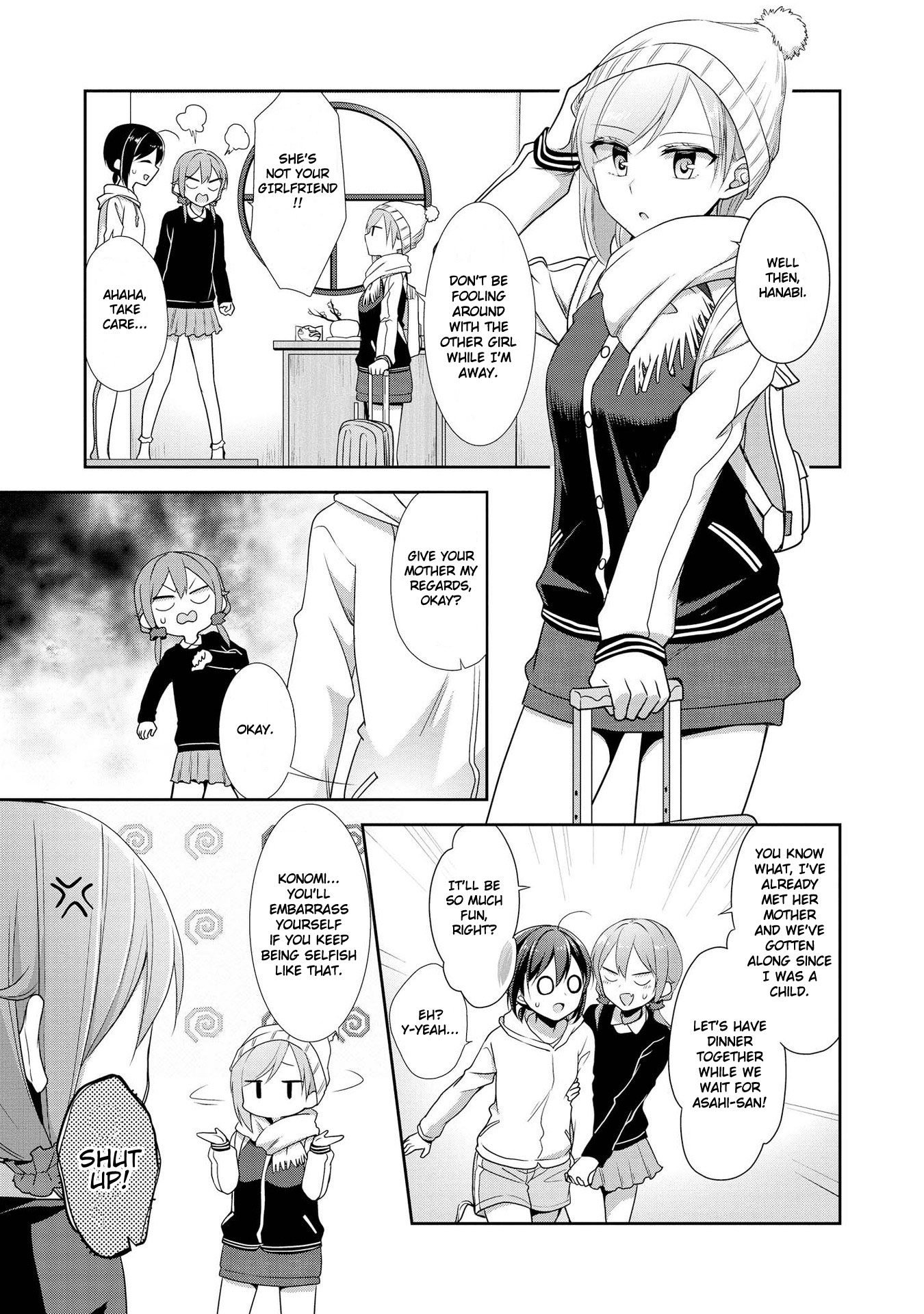 Tachibanakan Triangle - Vol.8 Chapter 33: Fujiwara Yoriko Has Faith In Her