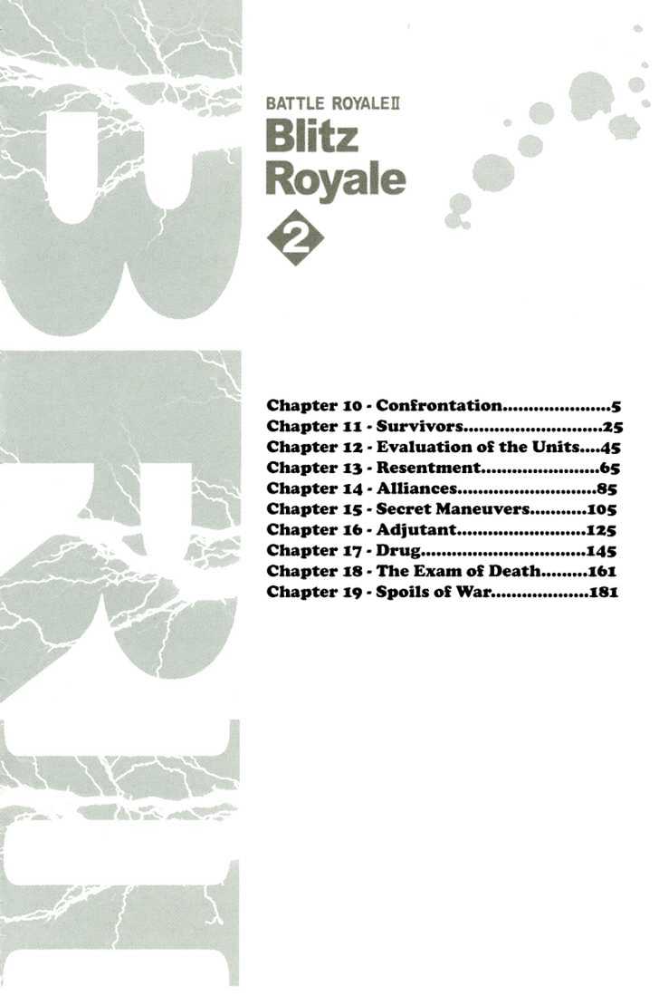 Battle Royale Ii: Blitz Royale - Vol.2 Chapter 10 : Confrontation