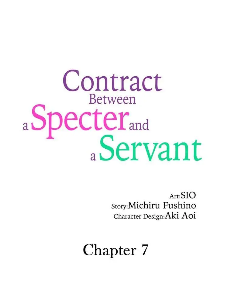 Contract Between A Specter And A Servant - Chapter 7