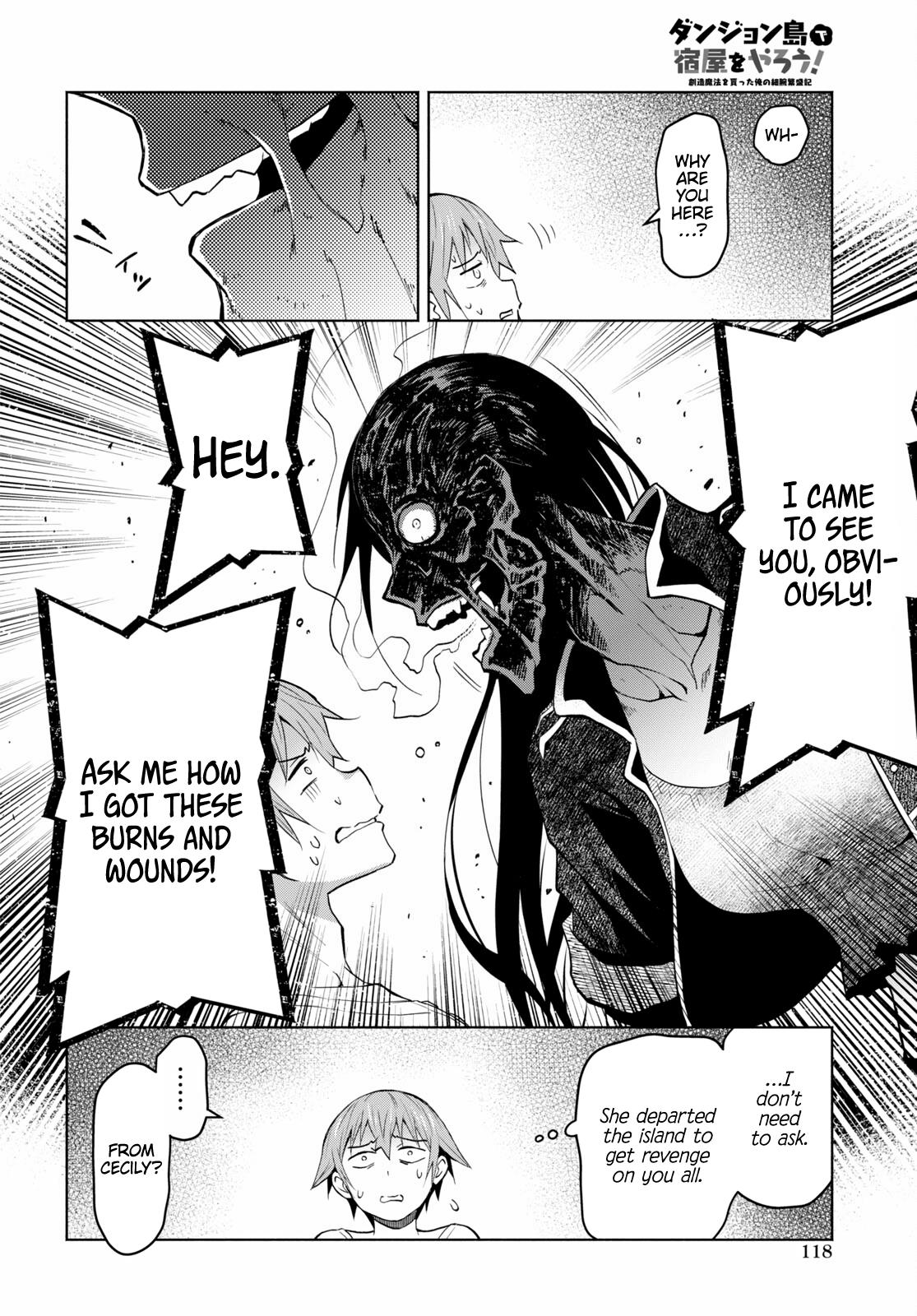 Dungeon Tou De Yadoya Wo Yarou! Souzou Mahou Wo Moratta Ore No Hosoude Hanjouki - Chapter 32