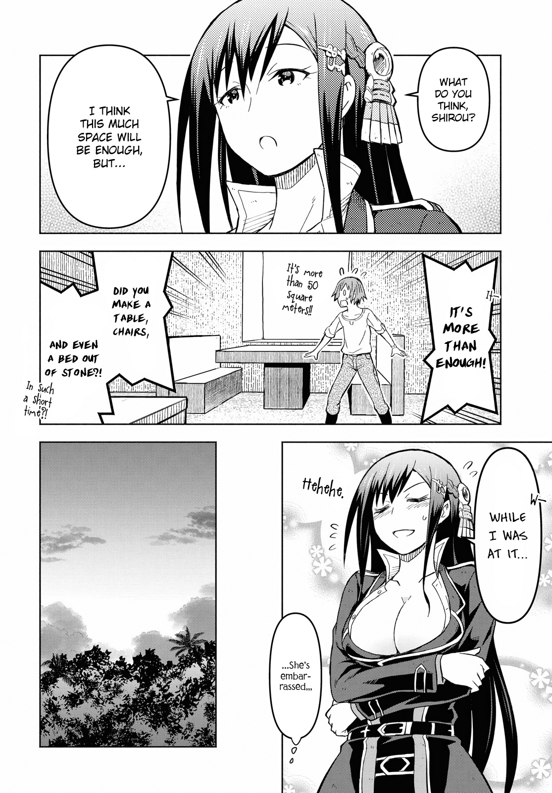 Dungeon Tou De Yadoya Wo Yarou! Souzou Mahou Wo Moratta Ore No Hosoude Hanjouki - Vol.1 Chapter 4