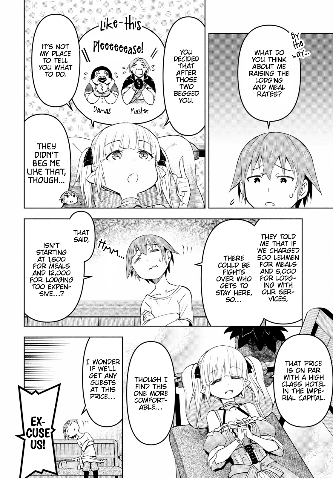 Dungeon Tou De Yadoya Wo Yarou! Souzou Mahou Wo Moratta Ore No Hosoude Hanjouki - Chapter 37