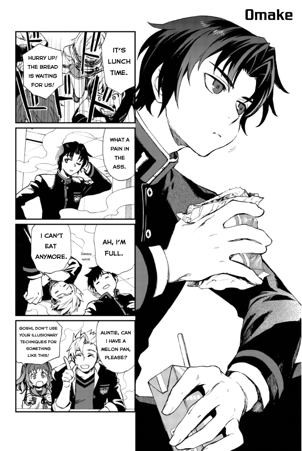 Owari No Seraph: Ichinose Guren, 16-Sai No Catastrophe - Vol.4 Chapter 14.5: Omake From Volume 1 To Volume 3