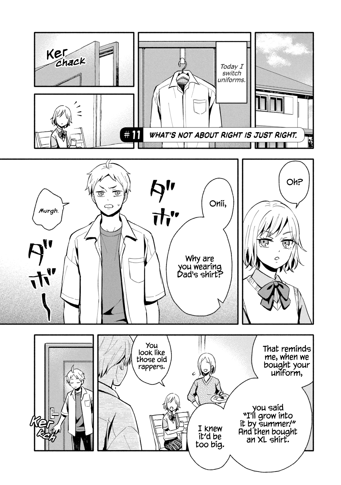 Get Married When You Grow Up! - Vol.1 Chapter 11: What's Not About Right Is Just Right