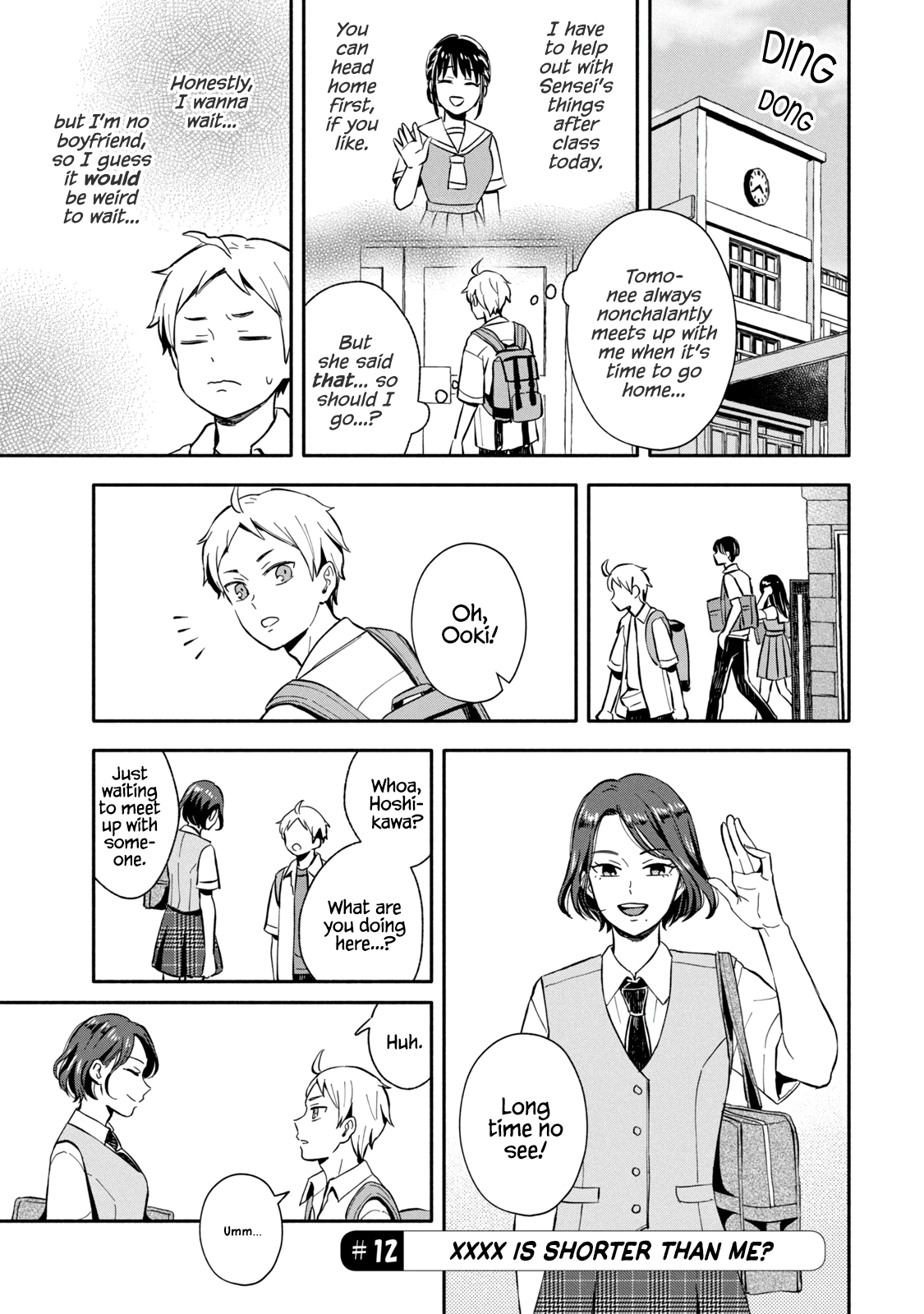 Get Married When You Grow Up! - Vol.1 Chapter 12: Xxxx Is Shorter Than Me?