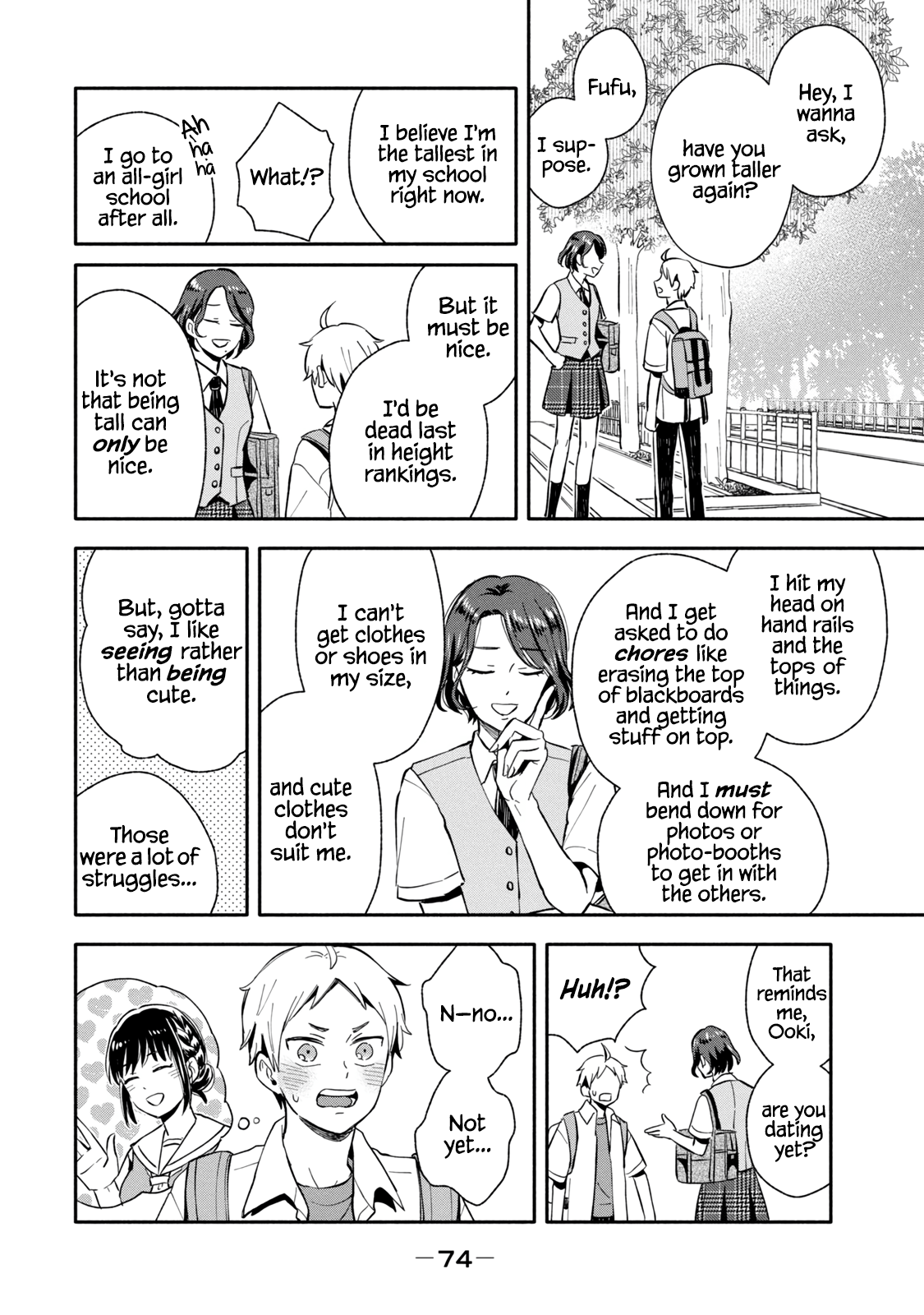 Get Married When You Grow Up! - Vol.1 Chapter 12: Xxxx Is Shorter Than Me?