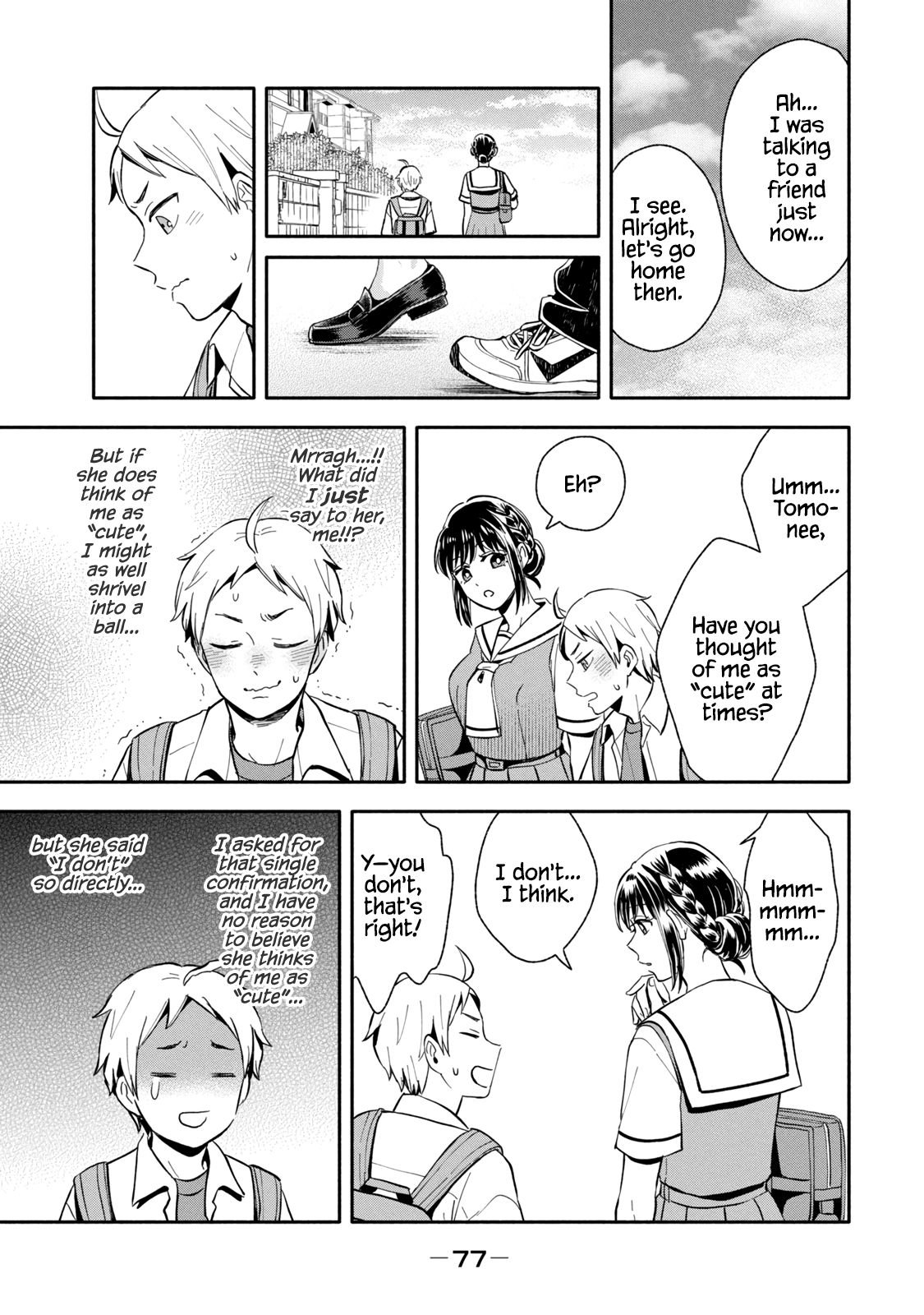 Get Married When You Grow Up! - Vol.1 Chapter 12: Xxxx Is Shorter Than Me?