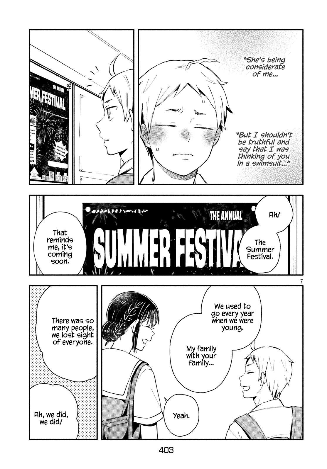 Get Married When You Grow Up! - Chapter 24: Plans For The Summer Festival