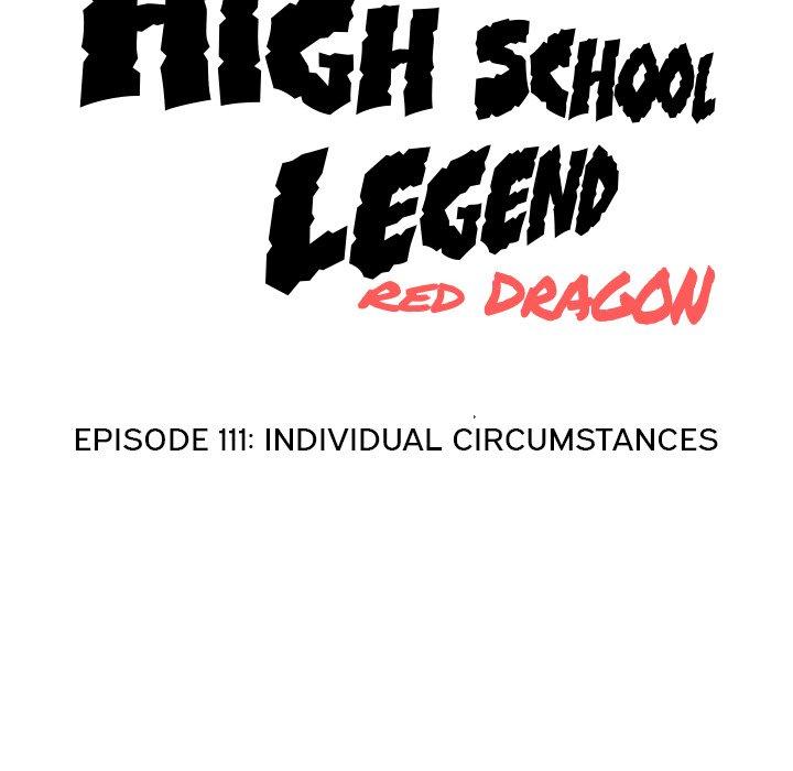 High School Legend Red Dragon - Chapter 111