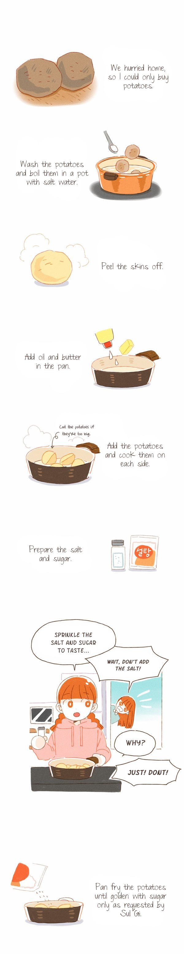 Shall We Eat At My Place? - Chapter 10: Butter Potato