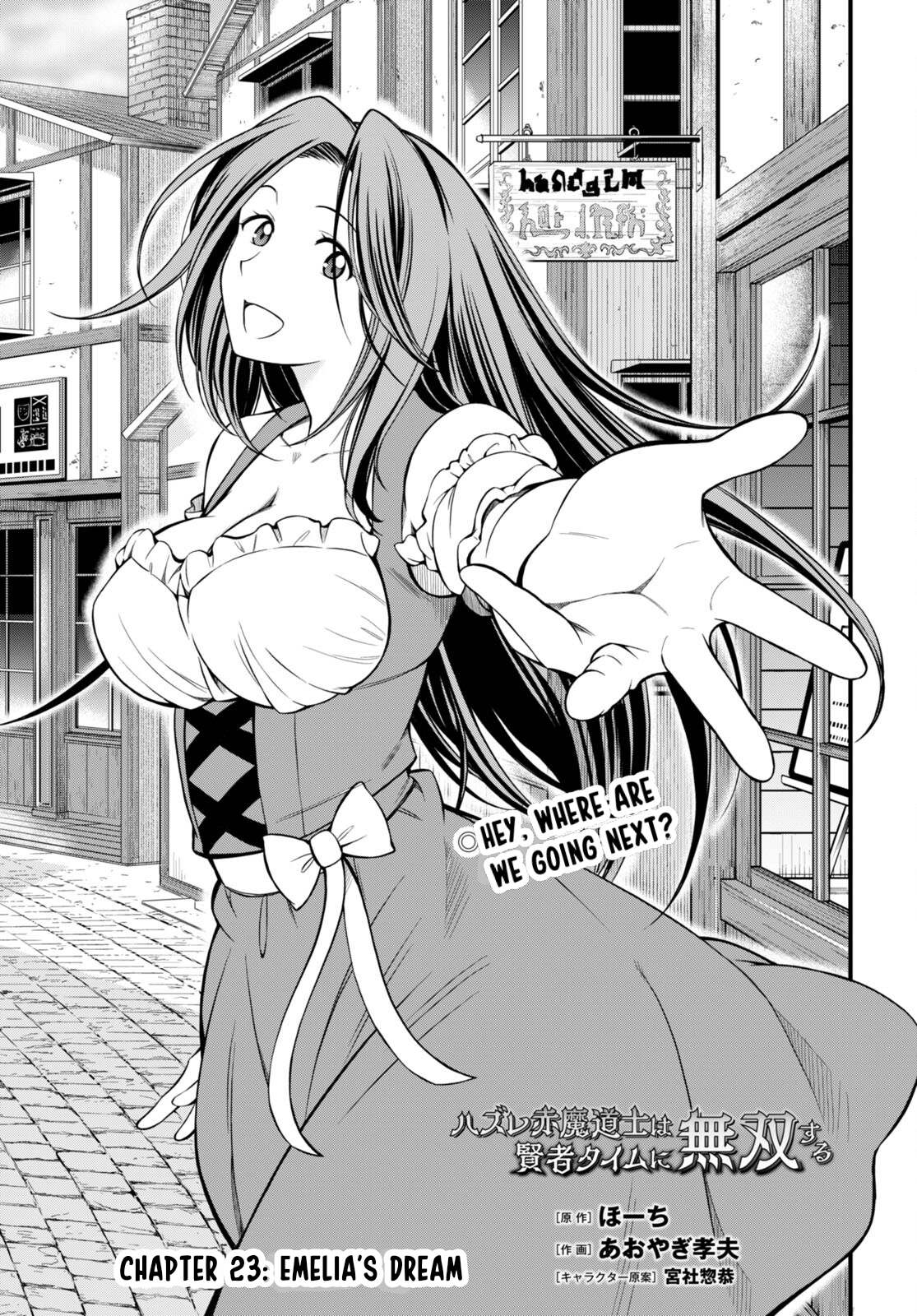 Hazure Akamadoushi Ha Kenjyatime Ni Musou Suru - Chapter 23: Emilia's Dream