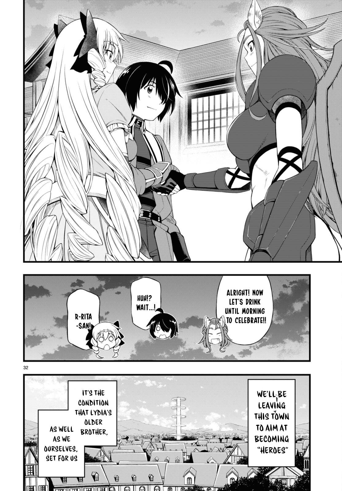 Hazure Akamadoushi Ha Kenjyatime Ni Musou Suru - Chapter 22: All Three Together