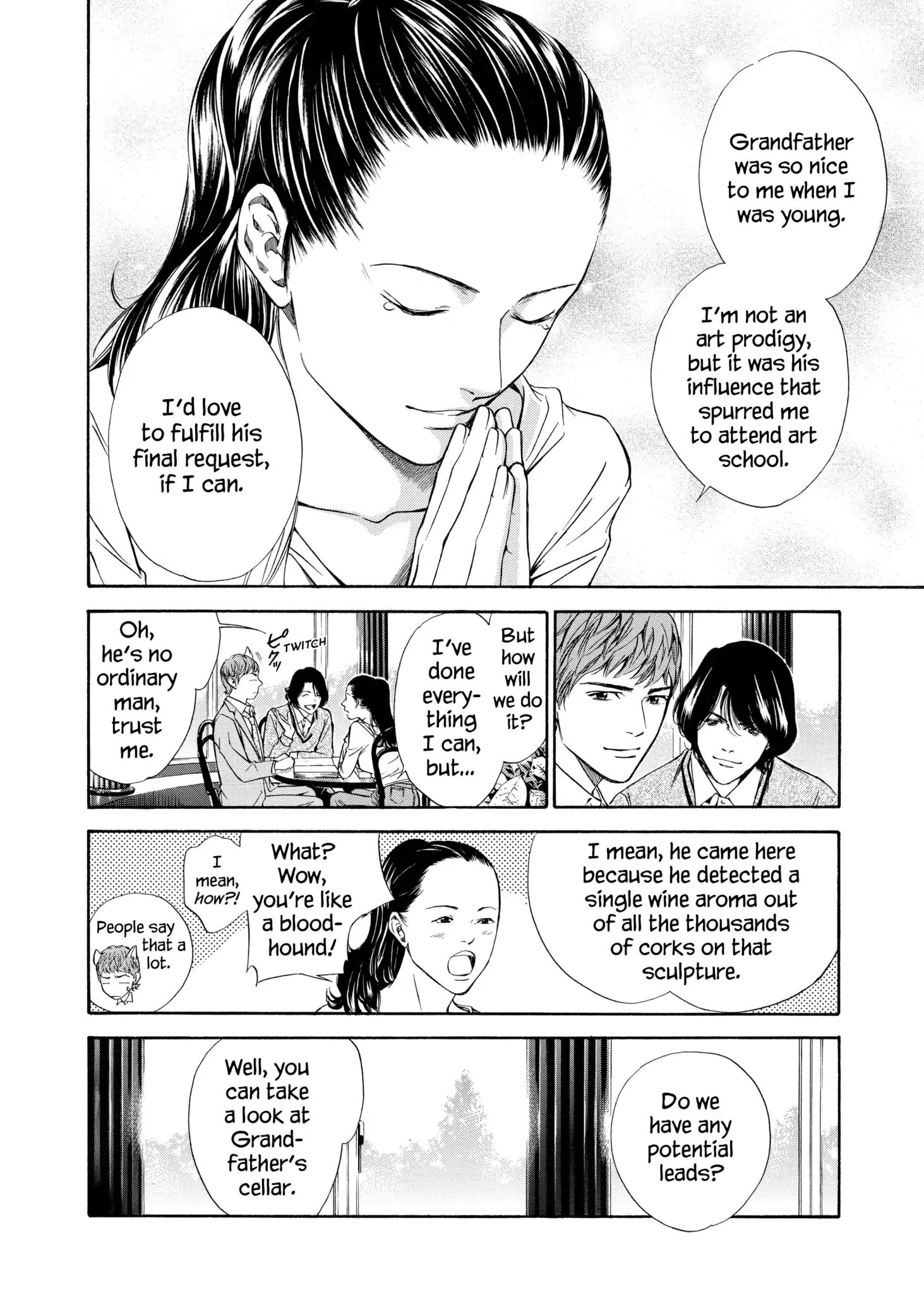 Kami No Shizuku - Vol.11 Chapter 103: Slumber Of The Wine-Loving Artist