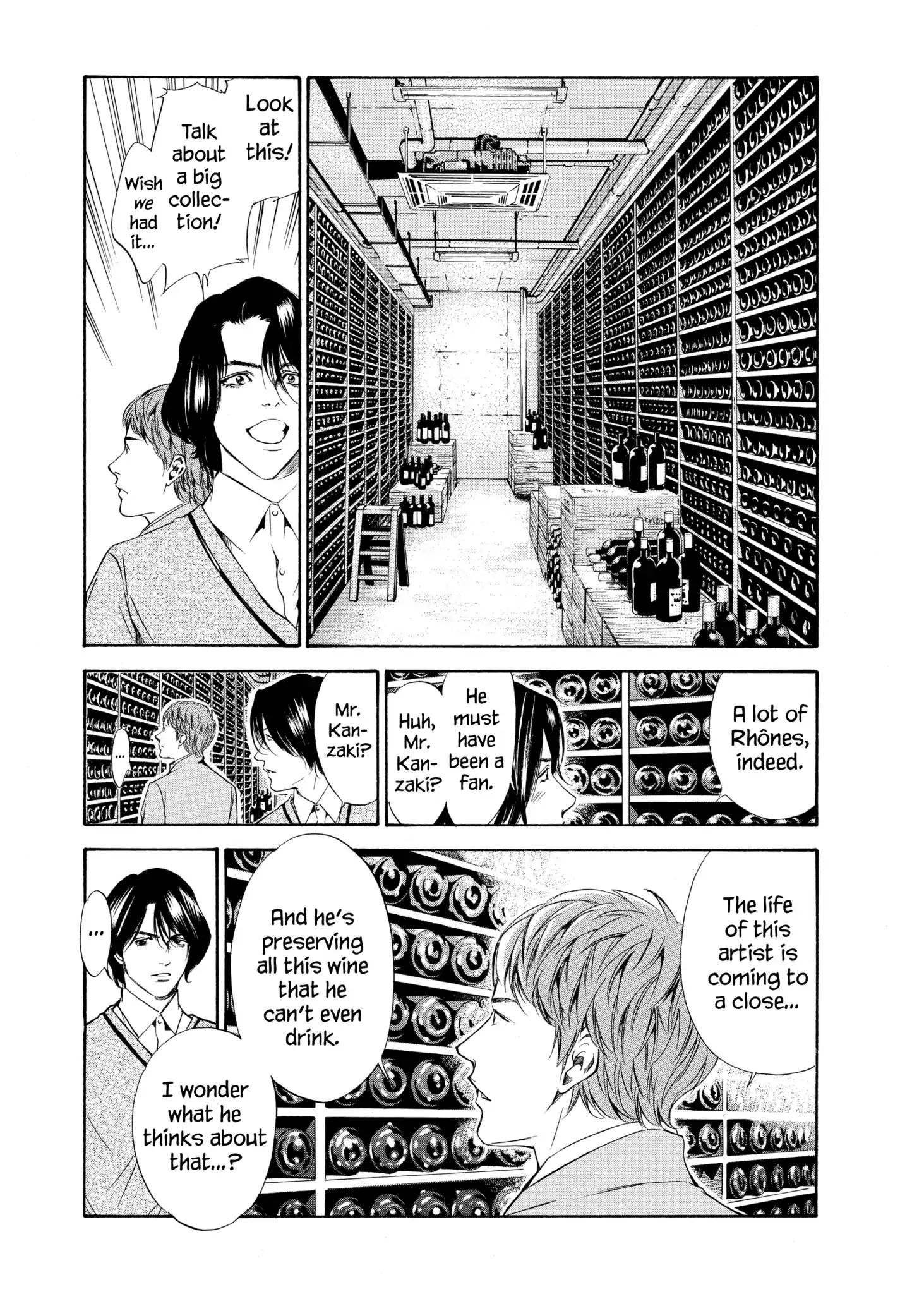 Kami No Shizuku - Vol.11 Chapter 103: Slumber Of The Wine-Loving Artist