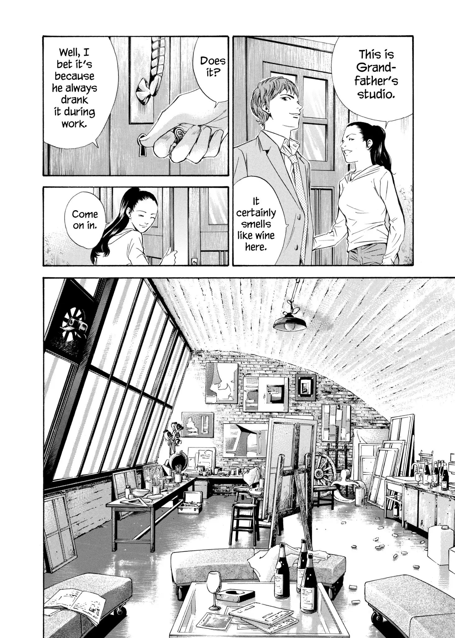 Kami No Shizuku - Vol.11 Chapter 103: Slumber Of The Wine-Loving Artist