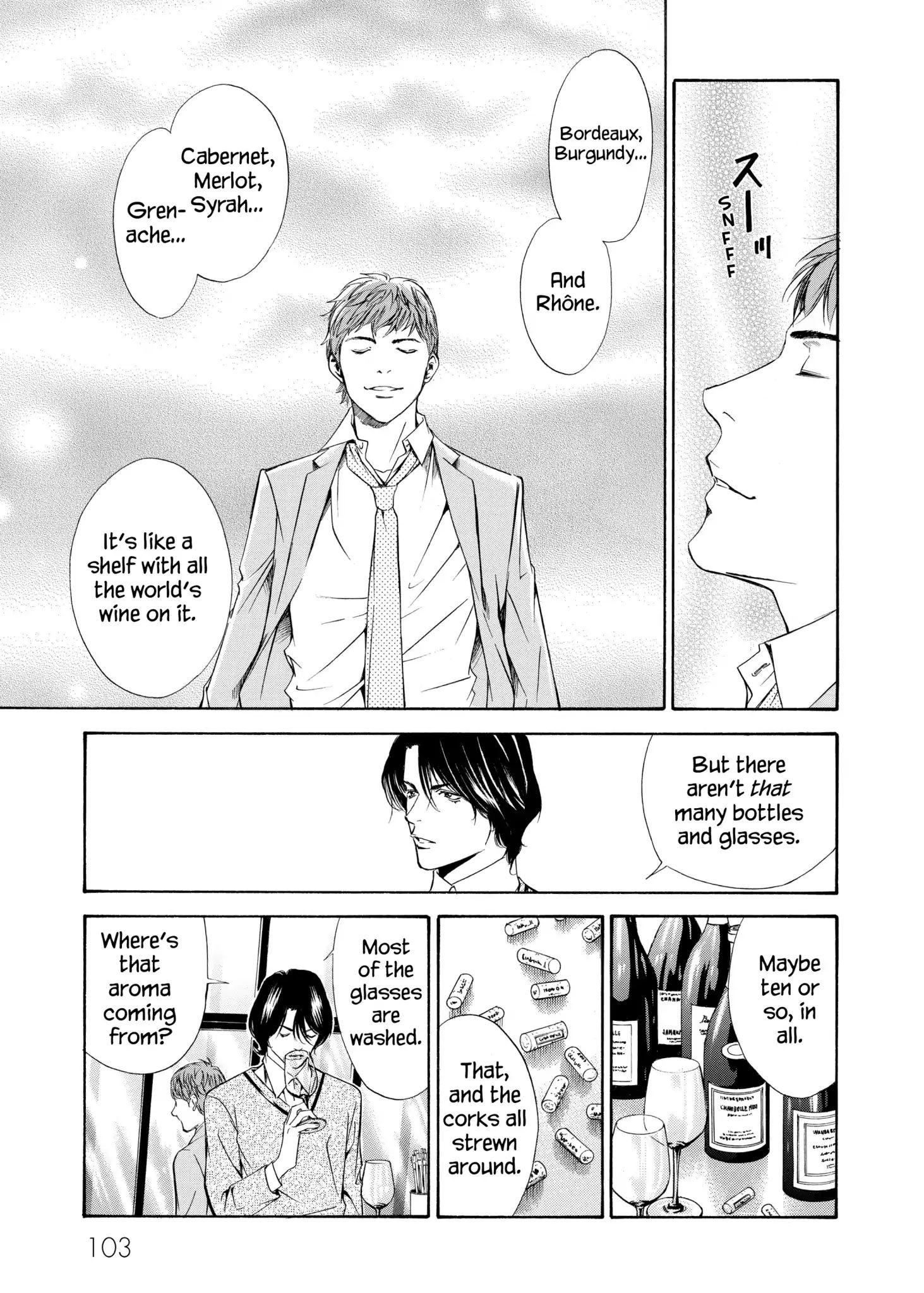 Kami No Shizuku - Vol.11 Chapter 103: Slumber Of The Wine-Loving Artist