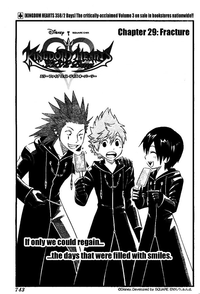 Kingdom Hearts: 358/2 Days - Vol.4 Chapter 29 : Fracture