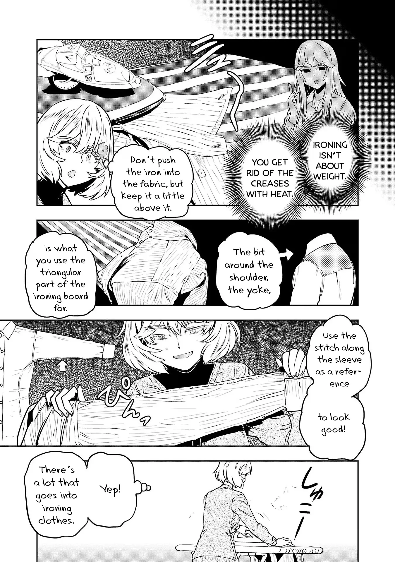 Haruka Reset - Vol.9 Chapter 74.1: Me, Myself, An Iron And Shirts