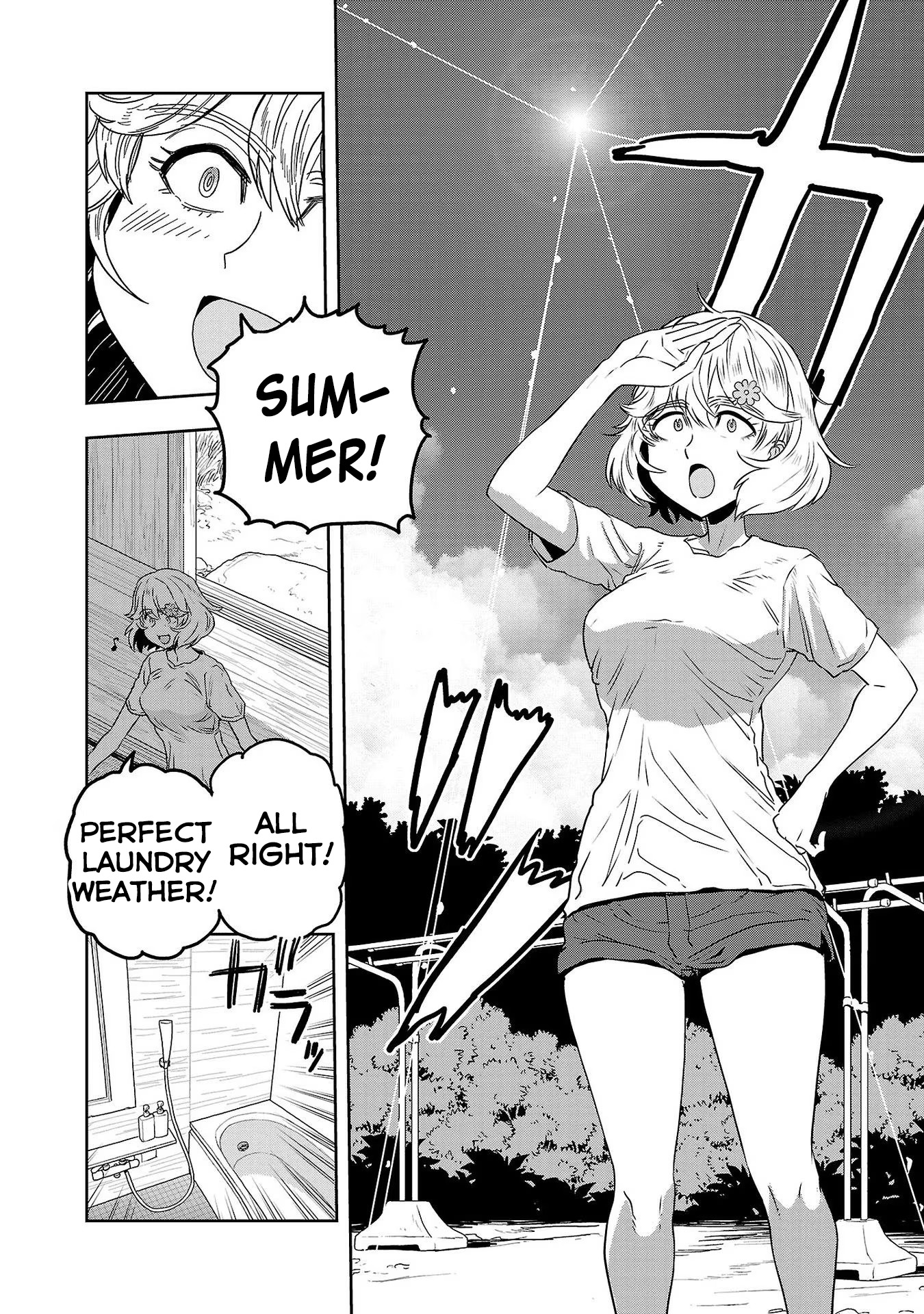 Haruka Reset - Vol.7 Chapter 55: Blue Skies, White Towels