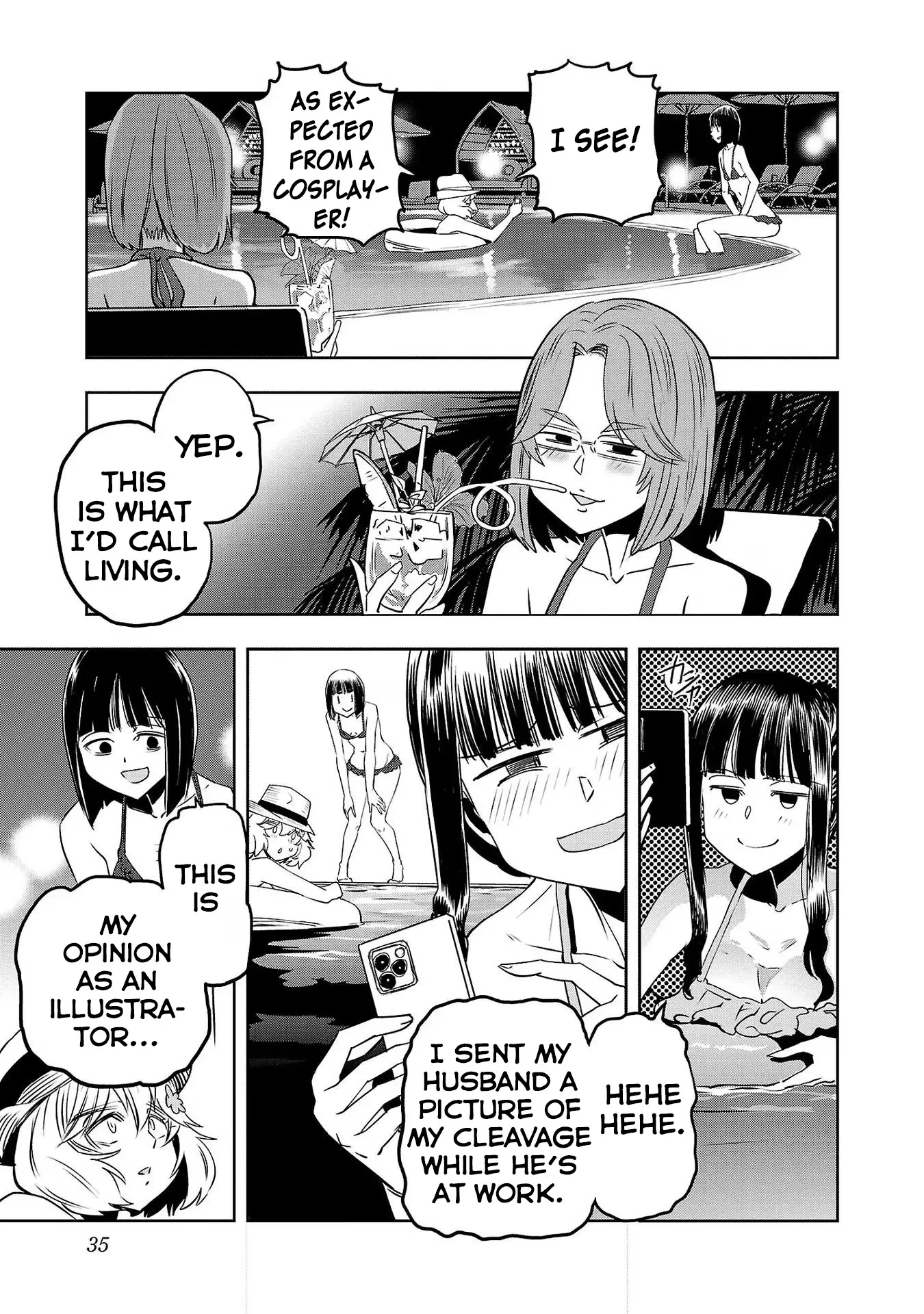 Haruka Reset - Vol.14 Chapter 109: Hanging Out At A Night Pool