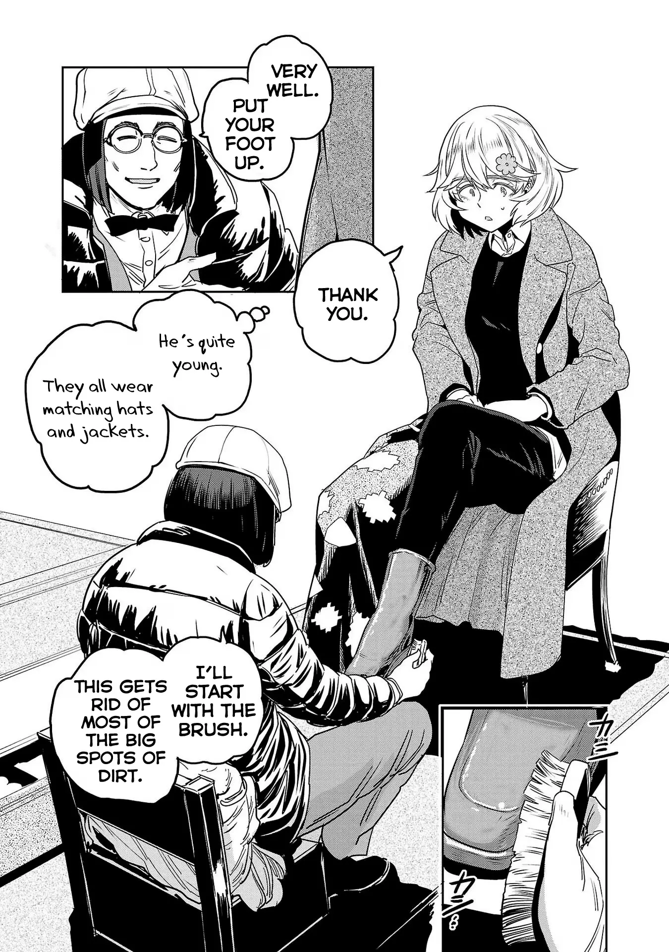 Haruka Reset - Vol.11 Chapter 86: Polish Your Shoes And Mind