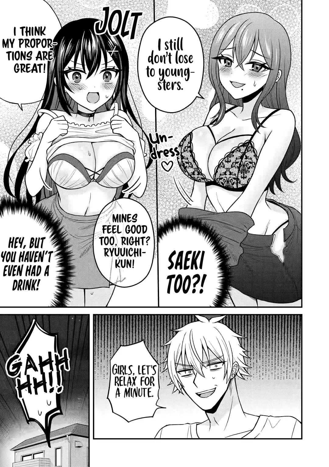 Netorare Manga No Kuzu Otoko Ni Tensei Shita Hazu Ga Heroine Ga Yottekuru Ken - Chapter 15: Commotion At The Sleepover