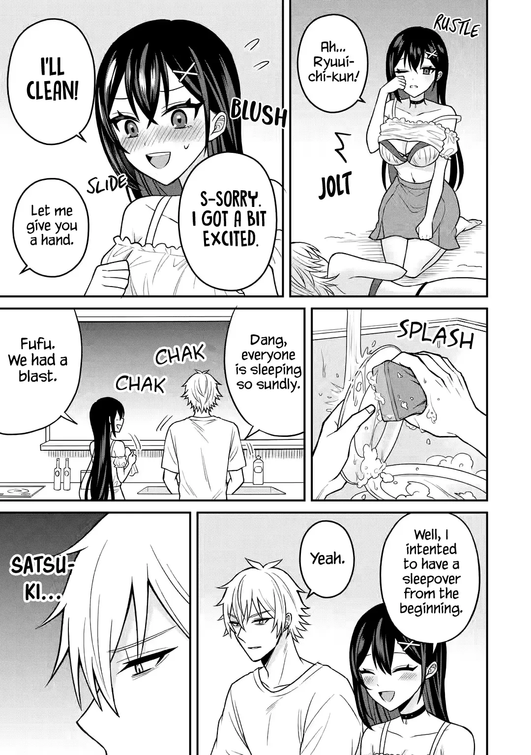 Netorare Manga No Kuzu Otoko Ni Tensei Shita Hazu Ga Heroine Ga Yottekuru Ken - Chapter 15: Commotion At The Sleepover