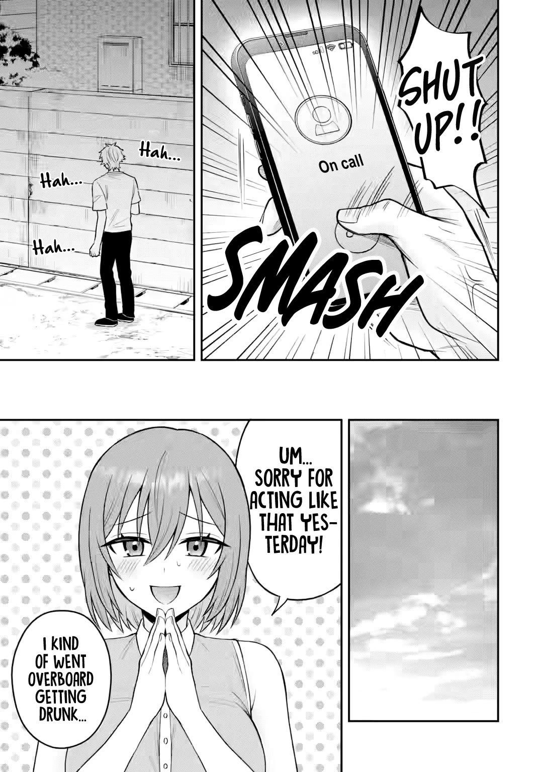 Netorare Manga No Kuzu Otoko Ni Tensei Shita Hazu Ga Heroine Ga Yottekuru Ken - Chapter 16: Because I'm A Bad Girl, She Said While Smiling