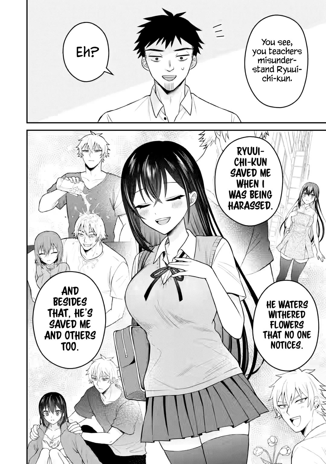 Netorare Manga No Kuzu Otoko Ni Tensei Shita Hazu Ga Heroine Ga Yottekuru Ken - Chapter 16: Because I'm A Bad Girl, She Said While Smiling