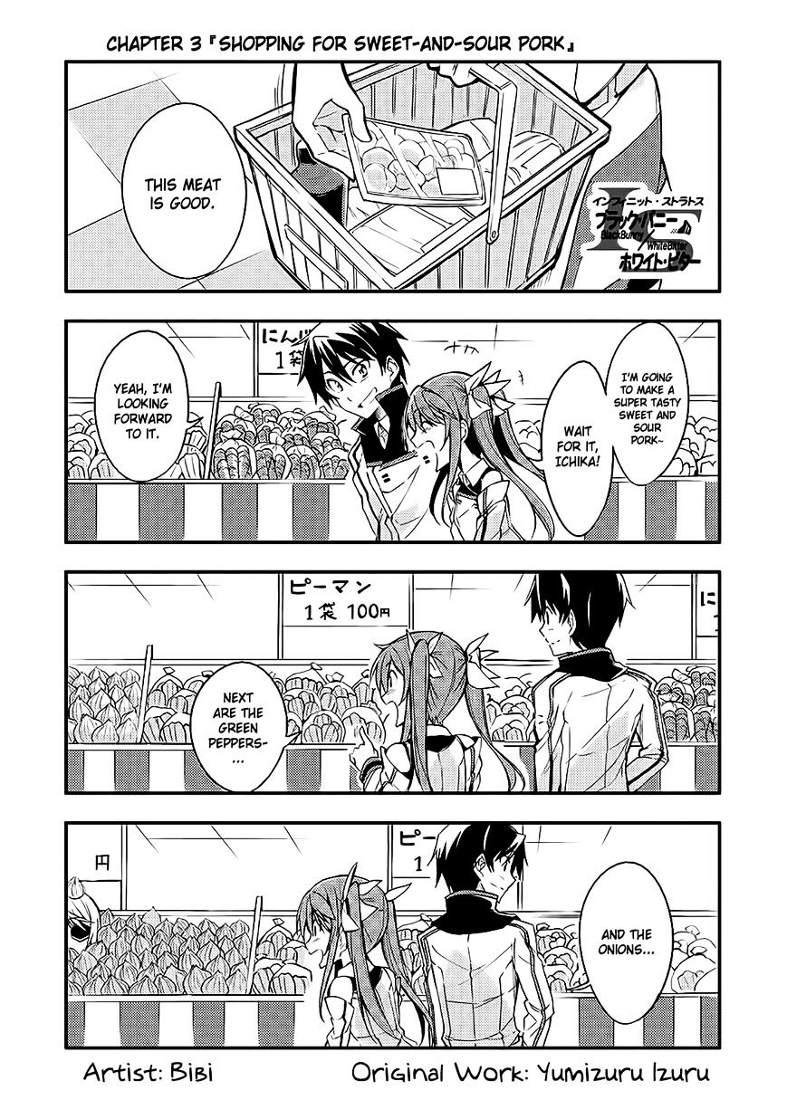 Infinite Stratos Black Bunny/White Bitter - Vol.1 Chapter 3 : Shopping For Sweet And Sour Pork