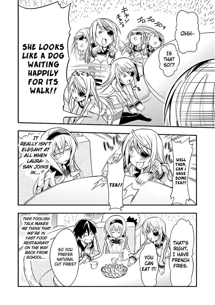 Infinite Stratos Black Bunny/White Bitter - Vol.1 Chapter 2 : Elegant Tea Time