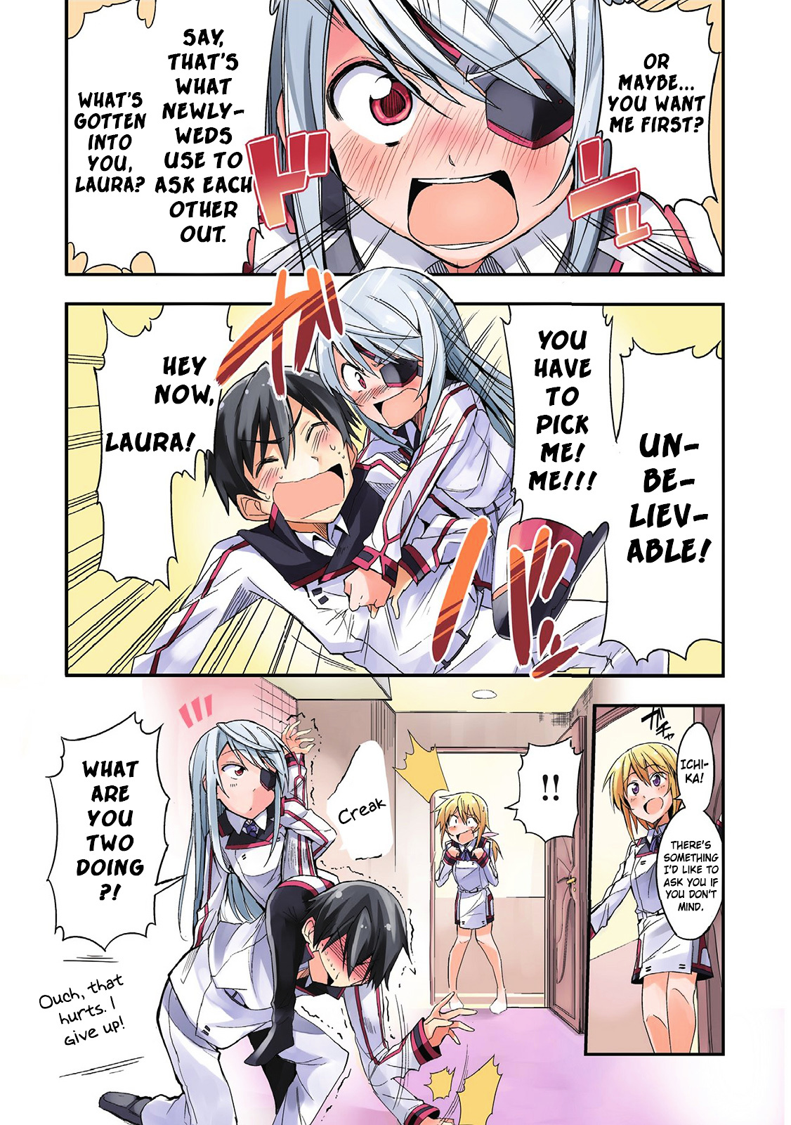 Infinite Stratos Black Bunny/White Bitter - Vol.1 Chapter 1 : Always Together