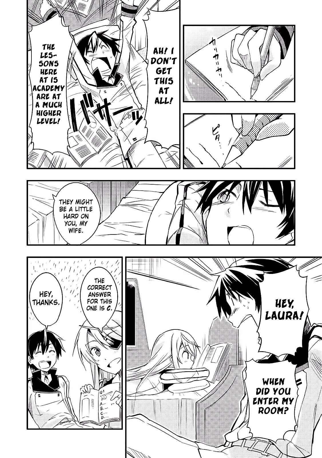 Infinite Stratos Black Bunny/White Bitter - Vol.1 Chapter 1 : Always Together