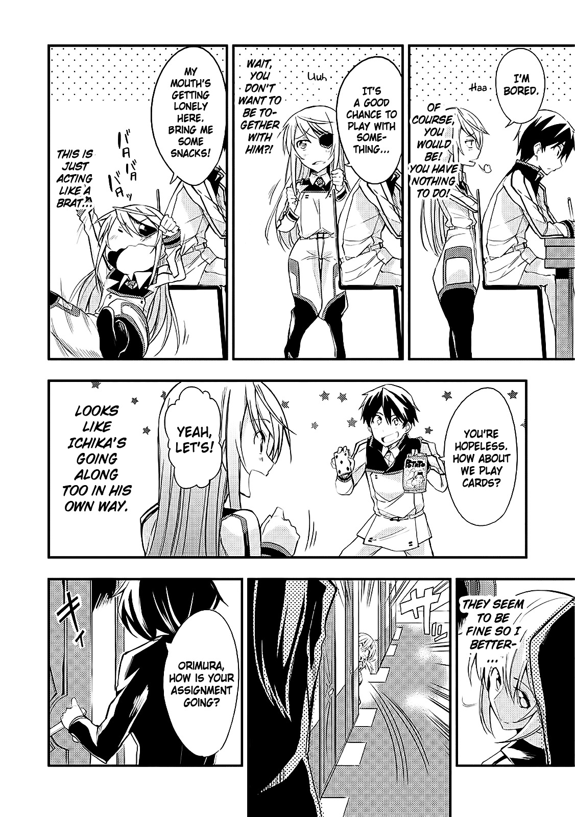 Infinite Stratos Black Bunny/White Bitter - Vol.1 Chapter 1 : Always Together