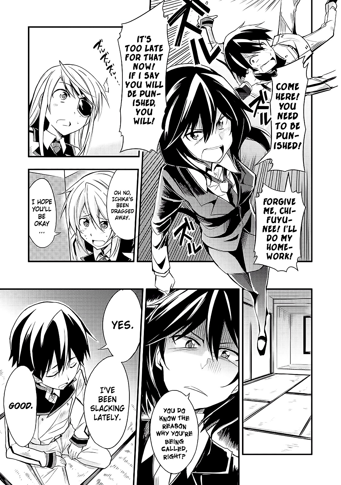 Infinite Stratos Black Bunny/White Bitter - Vol.1 Chapter 1 : Always Together