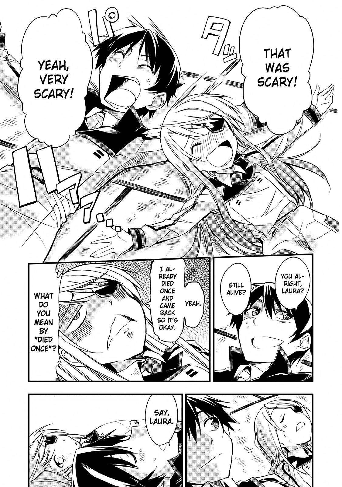 Infinite Stratos Black Bunny/White Bitter - Vol.1 Chapter 1 : Always Together