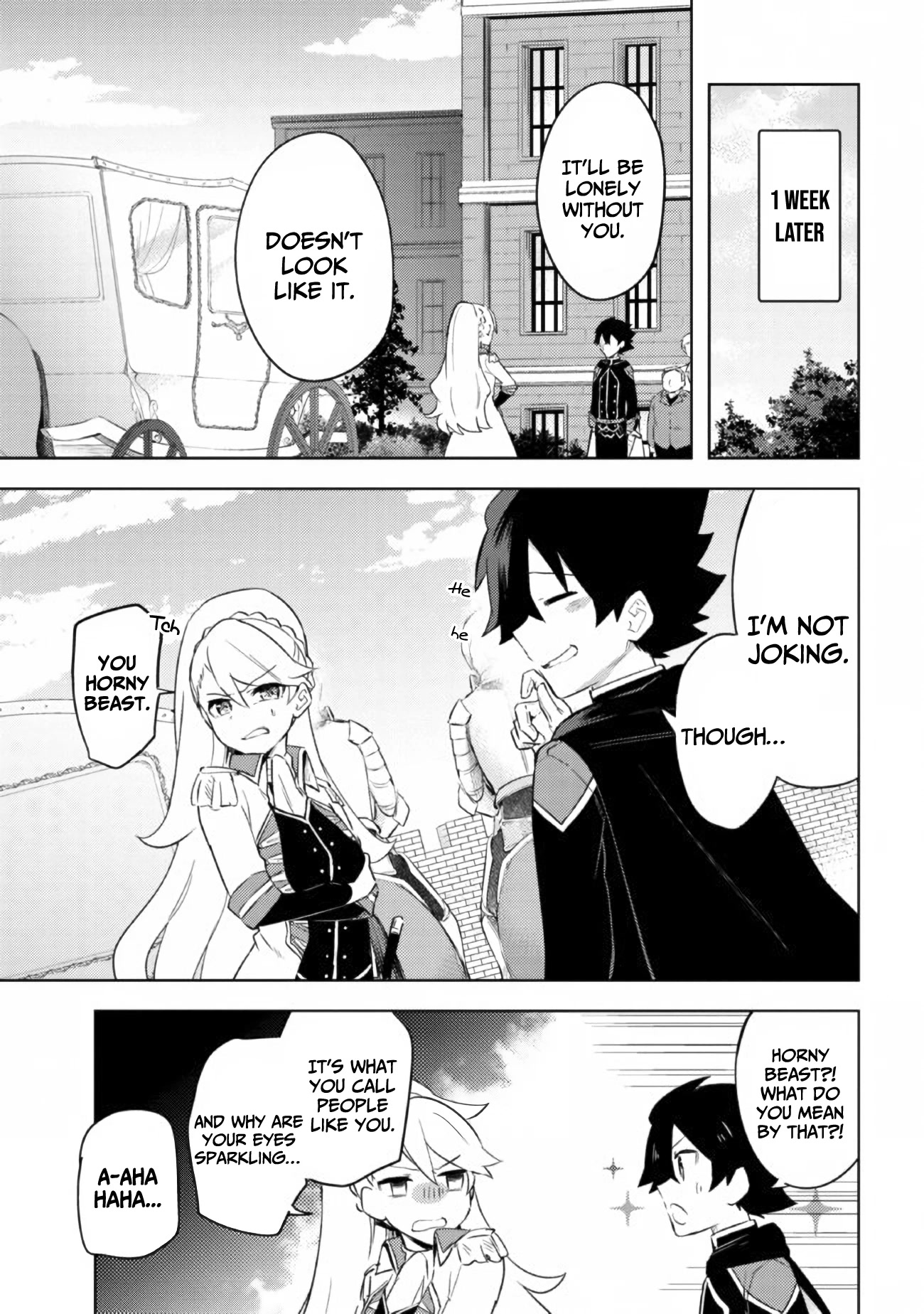 Kuro No Senki: Isekai Ten’i Shita Boku Ga Saikyou Na No Wa Bed No Ue Dake No You Desu - Chapter 8