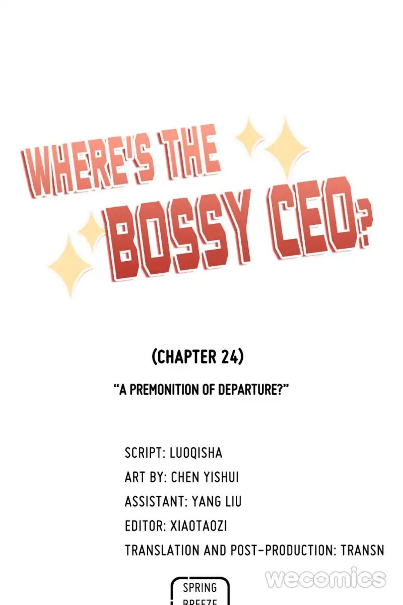 Where's The Bossy Ceo? - Chapter 25