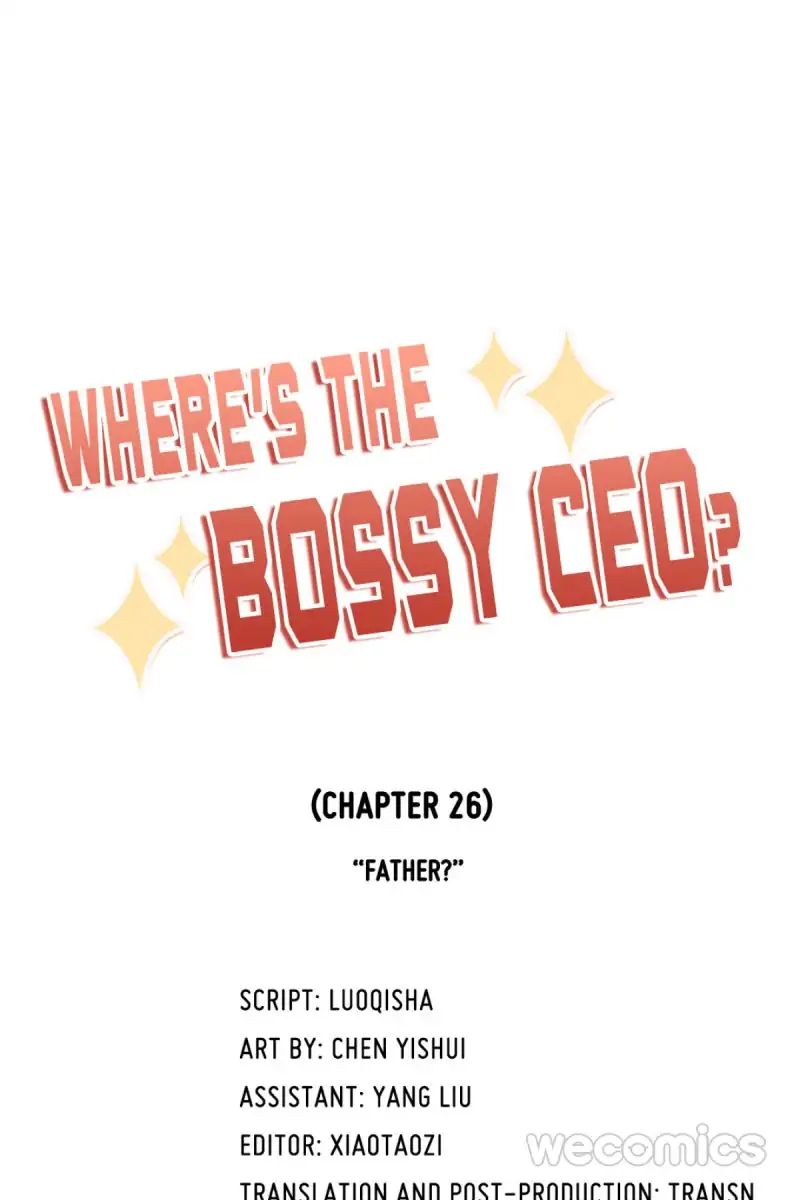 Where's The Bossy Ceo? - Chapter 26