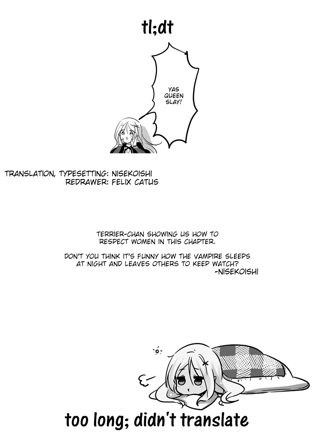 Tensei Kyuuketsuki-San Wa Ohirune Ga Shitai - Chapter 47